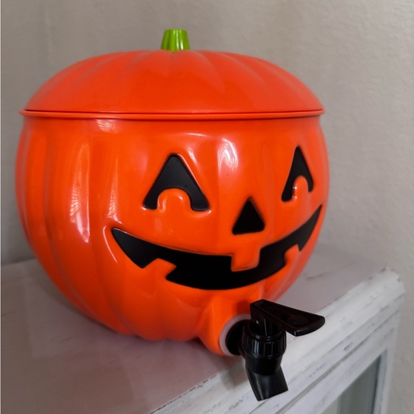 Other - Orange Pumpkin Beverage Dispenser